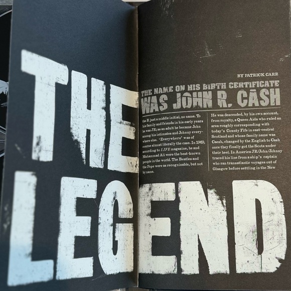 Johnny Cash 4cd box set THE LEGEND - Picture 10 of 11